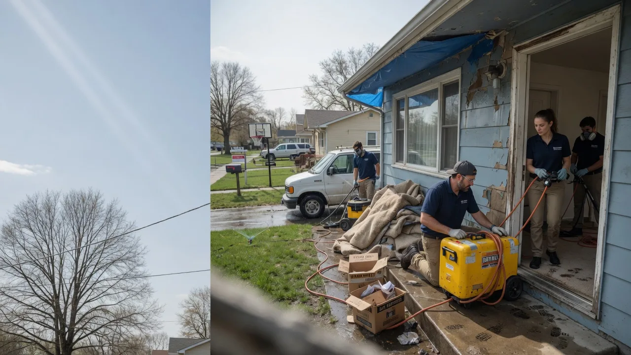Basement Flood Cleanup in Hickory, PA near me